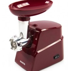 Мясорубка электрическая MARTA MT-2088 2000Вт, функция реверс бордовый гранат